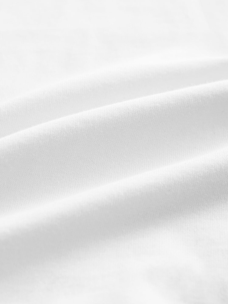 Weiß mit Grafik - Schweres T-Shirt mit Rundhalsausschnitt - Bild 6 von 6 Weiß mit Grafik - Schweres T-Shirt mit Rundhalsausschnitt - Bild 6 von 6