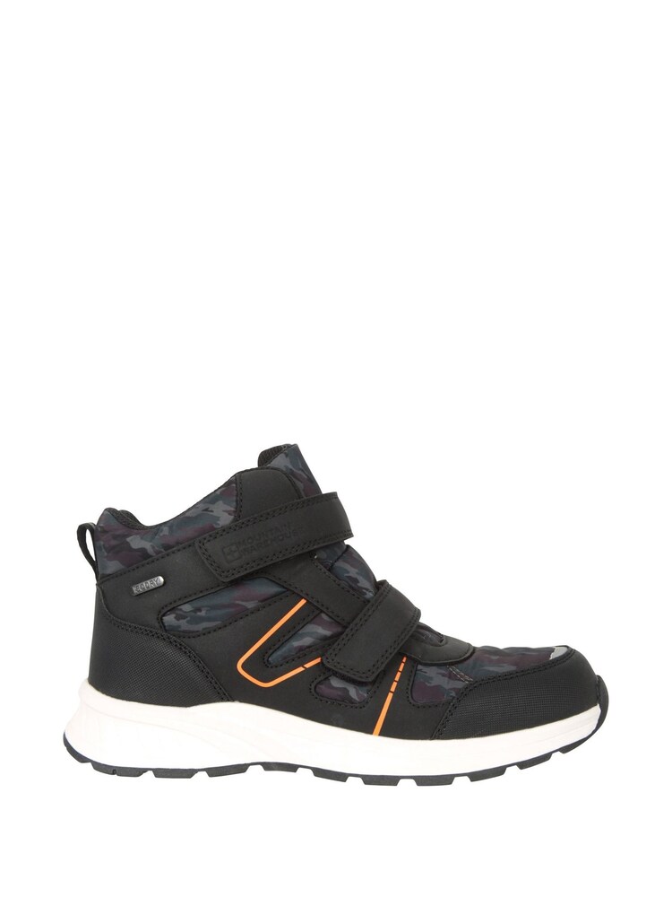 Mountain Warehouse Black Jupiter Kids Waterproof Adaptive Walking Boots - Image 1 of 6