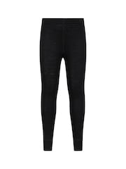 Mountain Warehouse Black Kids Merino II Thermal Joggers - Image 1 of 5