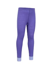 Mountain Warehouse Purple Kids Merino II Thermal Joggers - Image 3 of 5