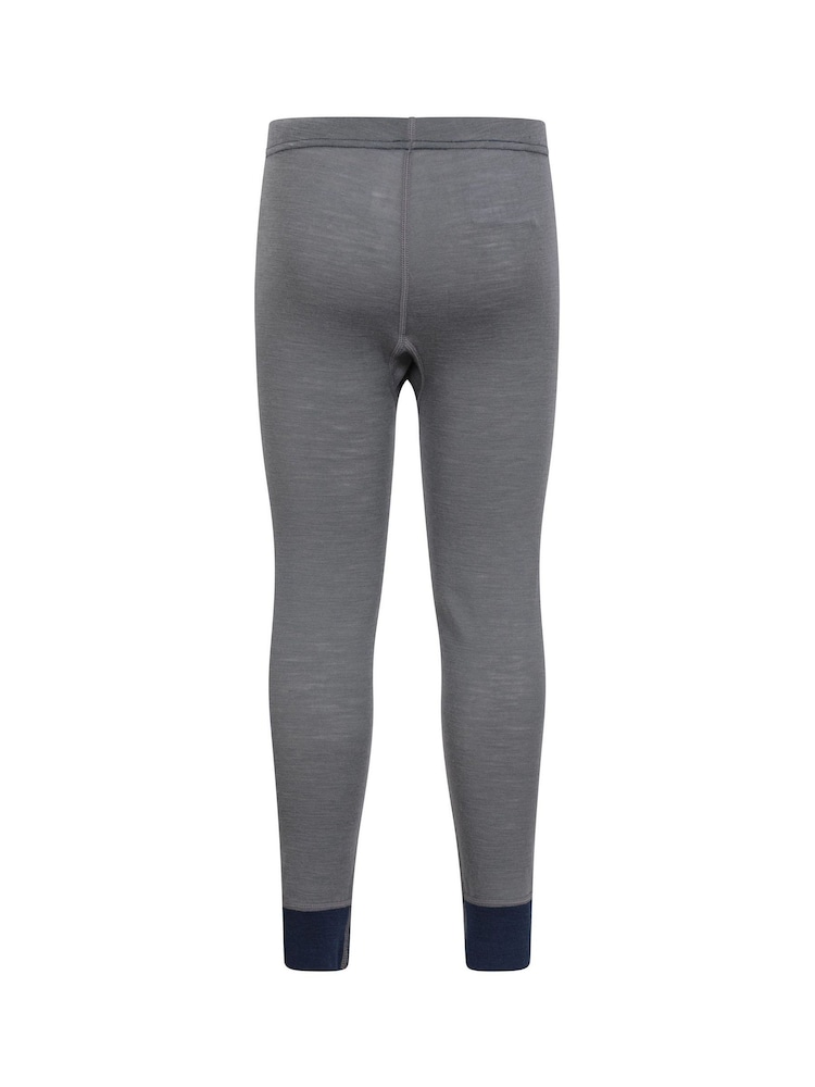 Mountain Warehouse Grey Kids Merino II Thermal Joggers - Image 2 of 5