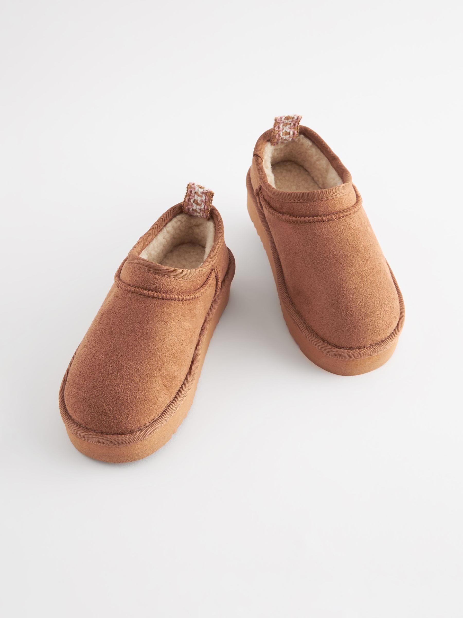 Fleece lined slippers on sale
