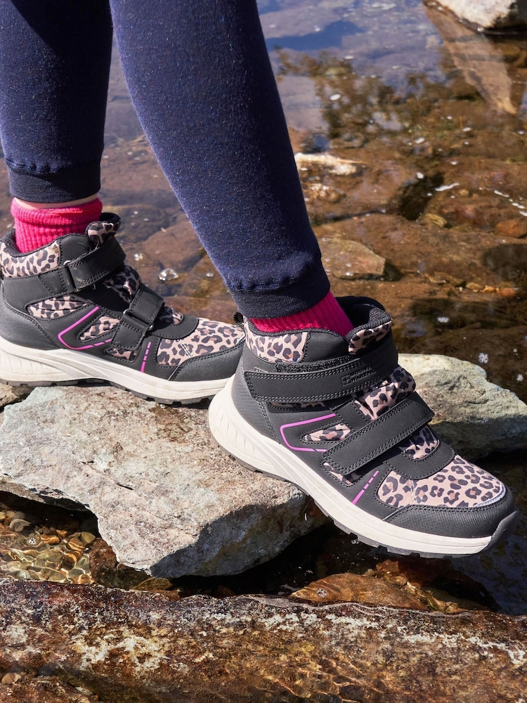 Mountain Warehouse Pink Kids Jupiter Adaptive Waterproof Walking Boots - Image 1 of 6