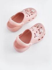 Pink Character Badge Clogs - Image 3 of 6