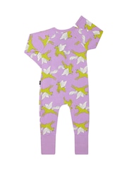 Bonds Purple Magical Unicorn Print Zip Sleepsuit - Image 2 of 4