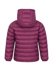 Mountain Warehouse Pink Kids Seasons Water Resistant Faux Fur Lined Padded Jacket - Image 2 of 5