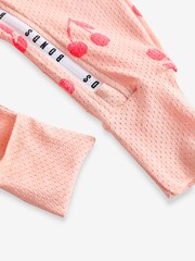 Bonds Cherry Pink Fruit Design Zip Sleepsuit - Image 3 of 5