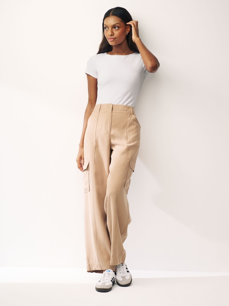 White Short Sleeve T-Shirt Bodysuit - Image 2 of 6
