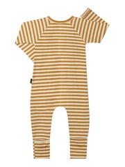 Bonds Cream Stripe Zip Sleepsuit - Image 2 of 2