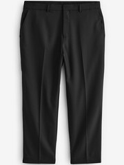 Black EDIT Relaxed Fit Textured Suit: Trousers - Image 5 of 8