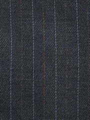 Navy Blue Tailored Fit Stripe Suit Trousers - Image 9 of 9