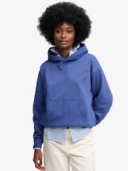 SUPERDRY Blue Heritage Hamptons Hoodie - Image 2 of 5