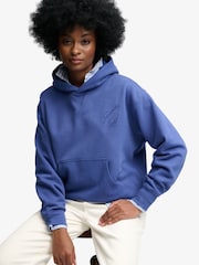 SUPERDRY Blue Heritage Hamptons Hoodie - Image 4 of 5