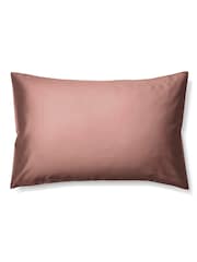 Bedfolk Set of 2 Orange Luxe Cotton Pillowcases - Image 5 of 5