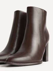 Linzi Brown Farron Block Heeled Ankle Boots - Image 5 of 5
