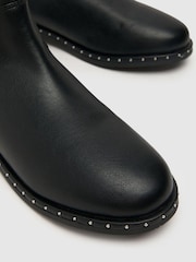Schuh Coffee Stud Black Boots - Image 5 of 5