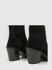 Negro - Botas estilo western de ante Anand de Schuh - Imagen 4 de 4