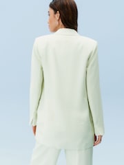 Mint Green Relaxed Blazer - Image 3 of 6