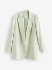 Mint Green Relaxed Blazer - Image 5 of 6