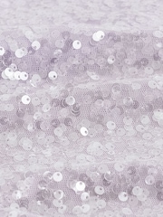 Lilac Purple Sequin Midi Skirt - Image 6 of 6