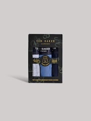 Ted Baker Natural Cotton Boxer Briefs 3 Pack - Image 9 of 9