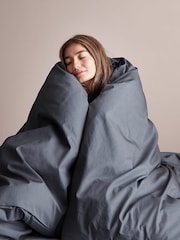 Классический хлопковый пододеяльник Bedfolk - Изображение 4 из 6