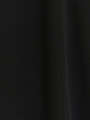 River Island Black Petite Wide Leg Stitch Detail Trousers - Image 6 of 6