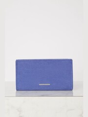 Lipsy Cobalt Blue Foldover Ocassion Envelope Clutch Bag - Image 4 of 4