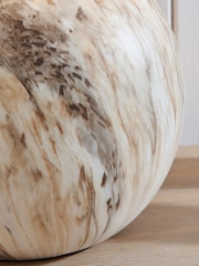 Pacific Natural Viejo Stone Effect Ceramic Table Lamp - Image 3 of 6