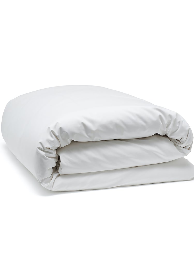 Bedfolk White Classic Cotton Duvet Cover - Image 6 of 6 Bedfolk White Classic Cotton Duvet Cover - Image 6 of 6