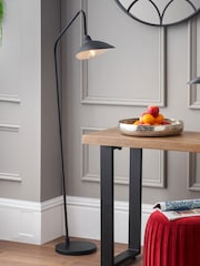 Pacific Black Toulon Task Floor Lamp - Image 1 of 6