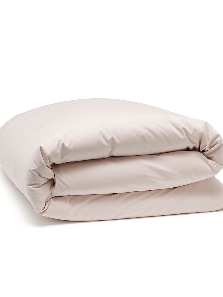 Bedfolk Pink Classic Cotton Duvet Cover - Image 5 of 5 Bedfolk Pink Classic Cotton Duvet Cover - Image 5 of 5