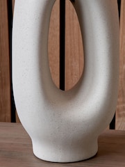 Pacific Natural Laila Organic Tall Ceramic Table Lamp - Image 2 of 4
