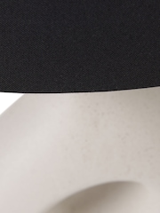 Pacific Black Ulla Ceramic Table Lamp - Image 3 of 6