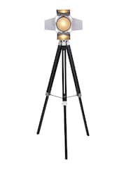 Pacific Silver Hereford Tripod Floor Lamp - Image 2 of 6