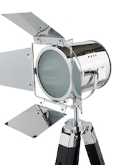 Pacific Silver Hereford Tripod Floor Lamp - Image 3 of 6
