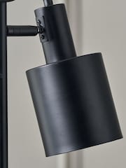 Pacific Black Aaron Metal Task Floor Lamp - Image 3 of 6