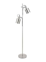 Pacific Silver Aaron Metal Task Floor Lamp - Image 5 of 6