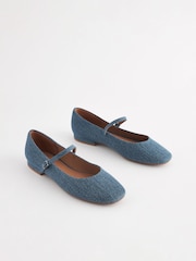 Denim modra - Črni čevlji Mary Jane Forever Comfort® - Slika 5 iz 8