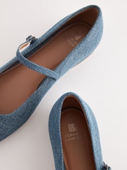 Denim modra - Črni čevlji Mary Jane Forever Comfort® - Slika 8 iz 8