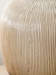 Pacific Black Anneli Texture Ceramic Table Lamp - Image 4 of 6