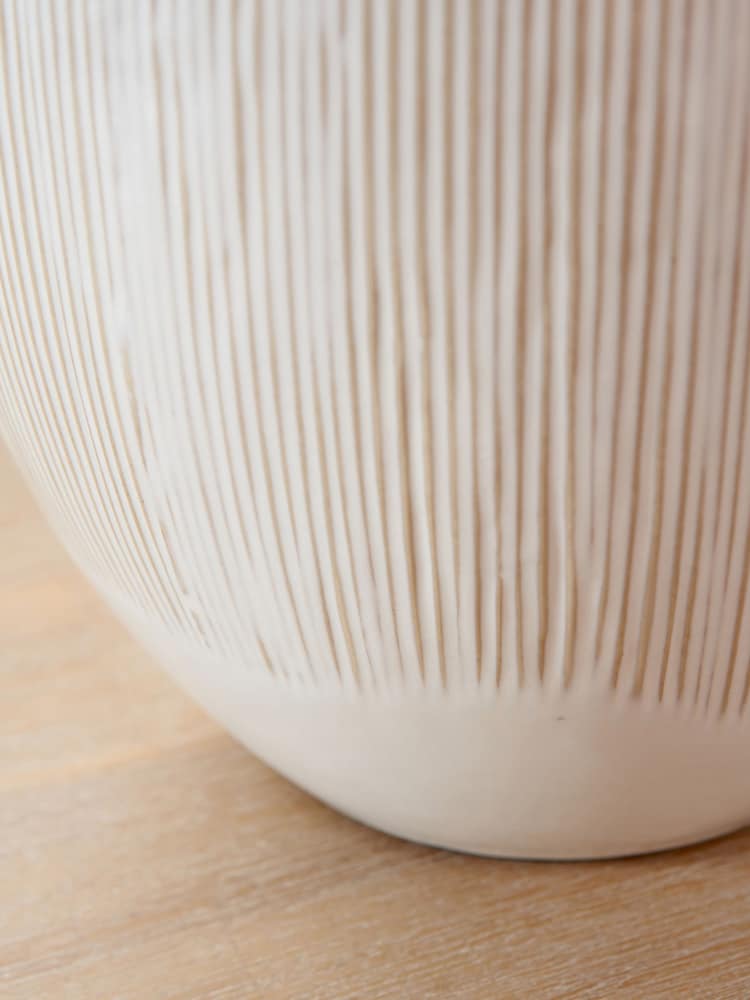 Pacific Natural Anneli Texture Ceramic Table Lamp - Image 2 of 6 Pacific Natural Anneli Texture Ceramic Table Lamp - Image 2 of 6