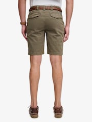 SUPERDRY Green Utility Chino Shorts - Image 6 of 8
