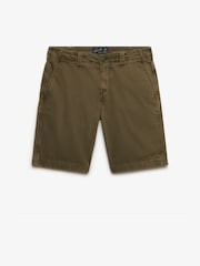SUPERDRY Green Utility Chino Shorts - Image 7 of 8