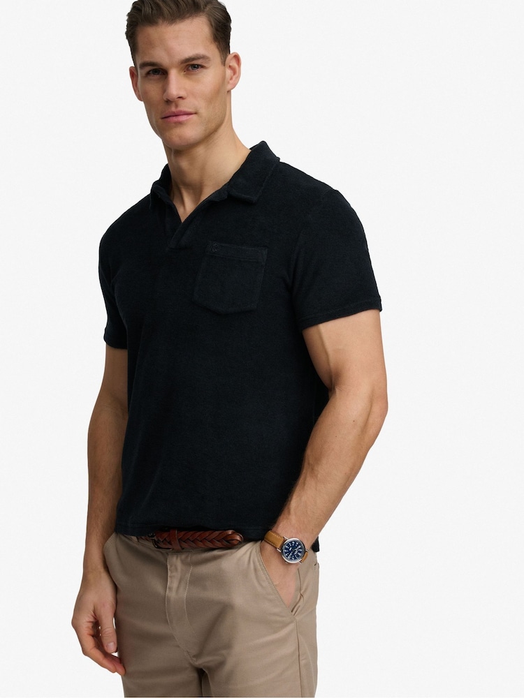SUPERDRY Towelling Polo Shirt - Изображение 1 8