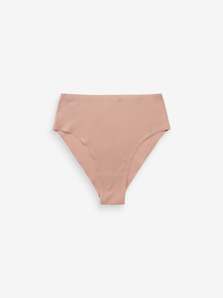 Noir/Blanc/Praline Nude - Lot 3 culottes invisibles Comfort - Image 3 of 5