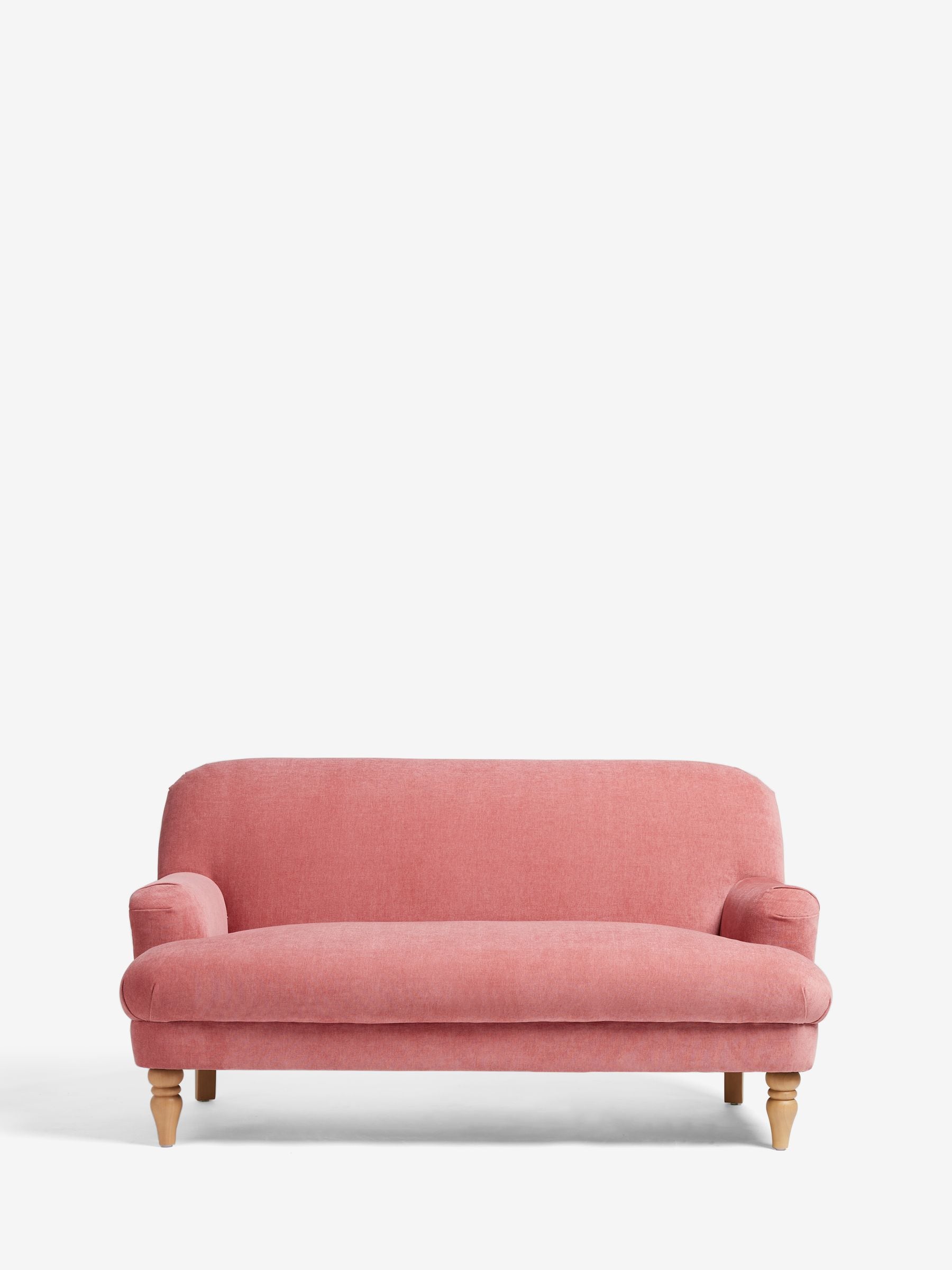 Small pink sofa sales