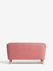 Laura Ashley Baron Chenille Old Rose Pink Clipsham Small 2 Seater Sofa - Image 6 of 8