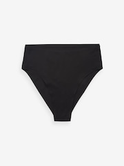 Black/Praline Nude/Chocolate Nude High Rise High Leg No VPL Comfort Knickers 3 Pack - Image 2 of 5
