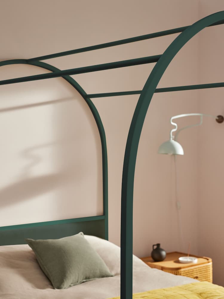 MADE.COM Green Romy Four Poster Bed - Image 2 of 2